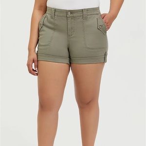 Torrid Military Twill Shorts - Size 20